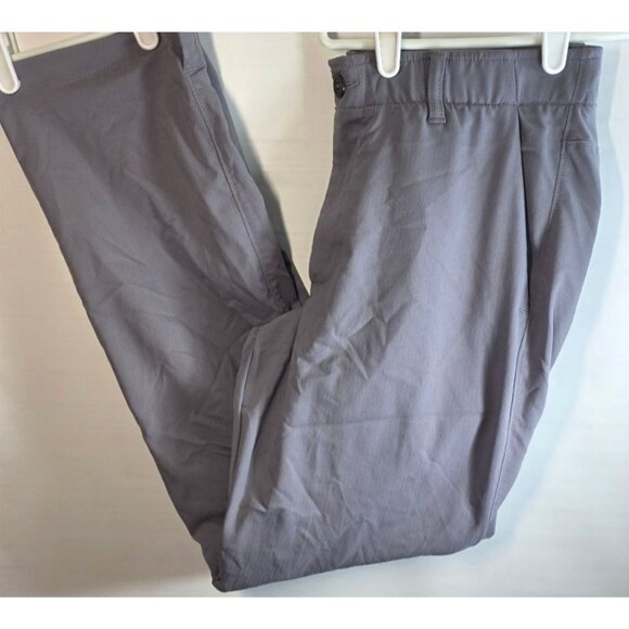 Under Armour Mens Stretch Pants Mens 32x30 Gray Athletic Stay Put Waist Workout - Picture 8 of 11